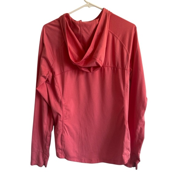Title Nine Pink Sunbuster 2.0 Full Zip Hoodie Sun Shirt, Size L - Picture 5 of 7